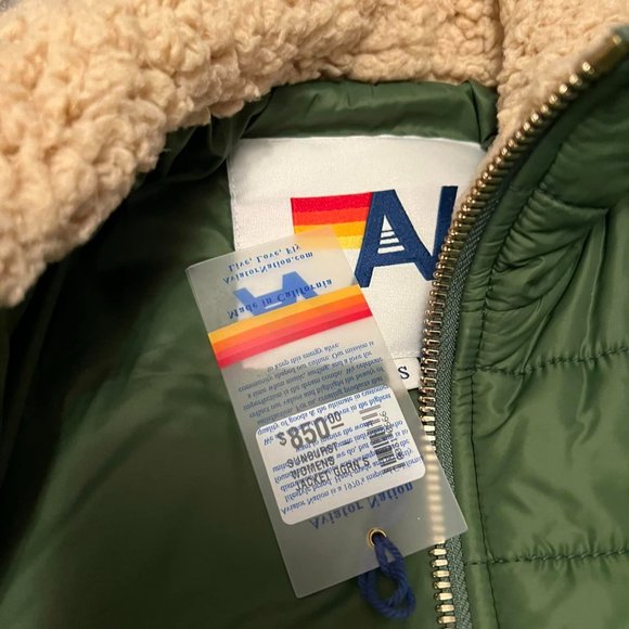 Aviator Nation sunburst jacket garden green S - Picture 4 of 6